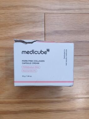 Medicube PDRN Pink Collagen Capsule Cream 1.94 NWT-damaged Box